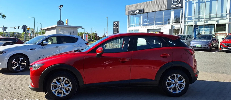 Mazda CX-3 cena 64800 przebieg: 90000, rok produkcji 2016 z Rawicz małe 436